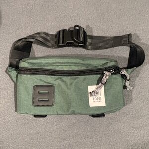 Topo Designs Hip Pack Fanny Pack Belt Bag Spruce Green Travel Hiking Mens